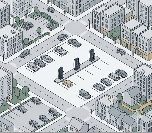 Réseaux de recharge urbains